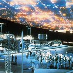 Alien craft from the film, "Close Encounters of the Third Kind".