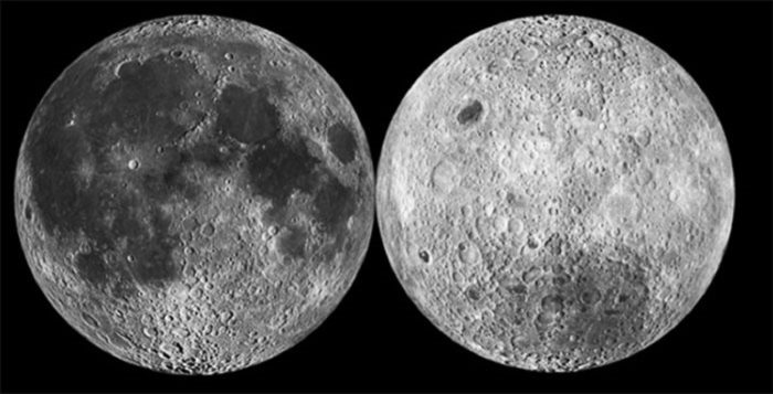 The two sides of the Moon