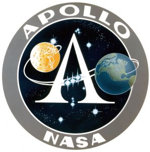 Apollo Program The logo of Nasa's Apollo Program.