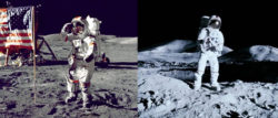 Footage on Moon