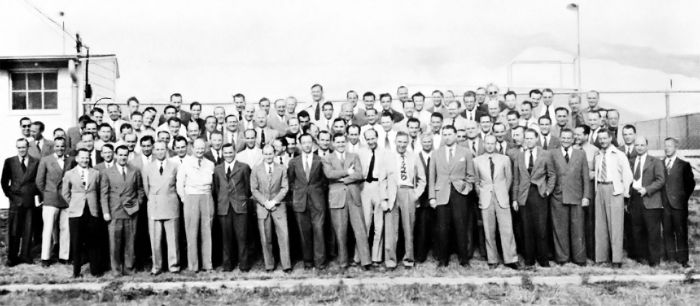 V2 rocket engineers