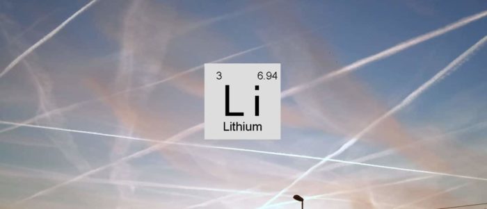 Lithium and Chemtrails