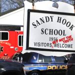 Sandy Hook School Sign.