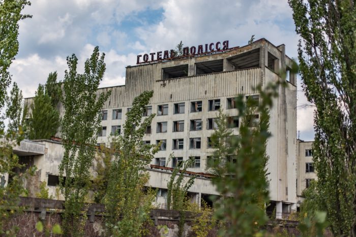 The ruins of Pripyat