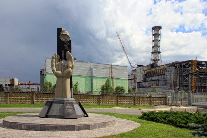 Monument at Chernobyl