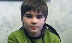 The young boy Boriska.