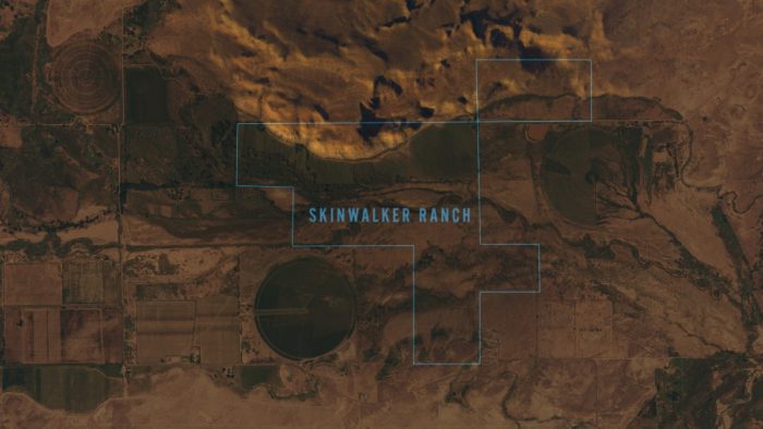 Map of Skinwalker Ranch