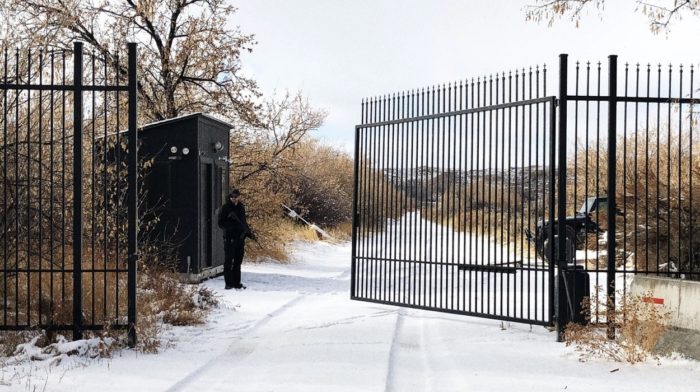 Entrance to Skinwalker Ranch