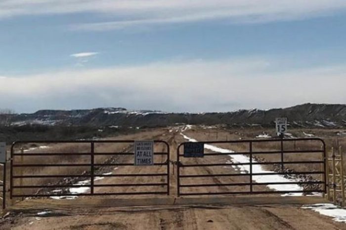 Entrance to Skinwalker Ranch