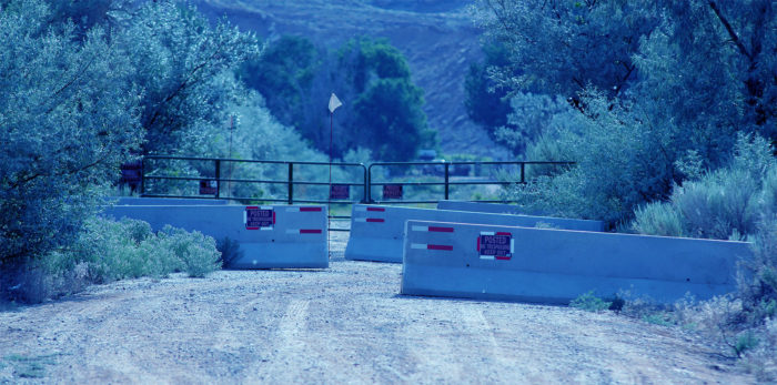 The entrance to Skinwalker Ranch.