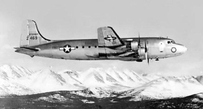 A Douglas C-54D Skymaster