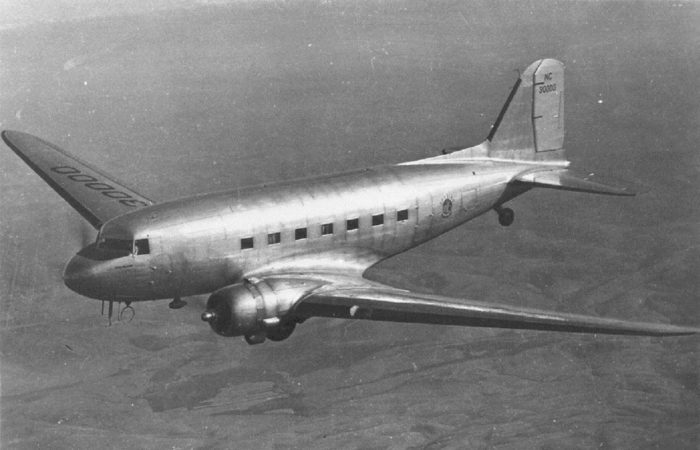 A DC-3 Transport Plane