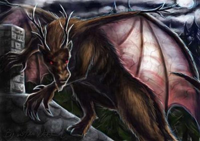 A depiction of the Jersey Devil