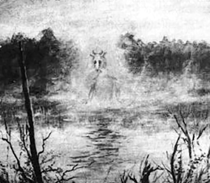 A depiction of the Jersey Devil