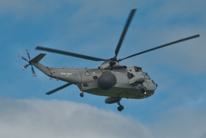 A Sea King Helicopter