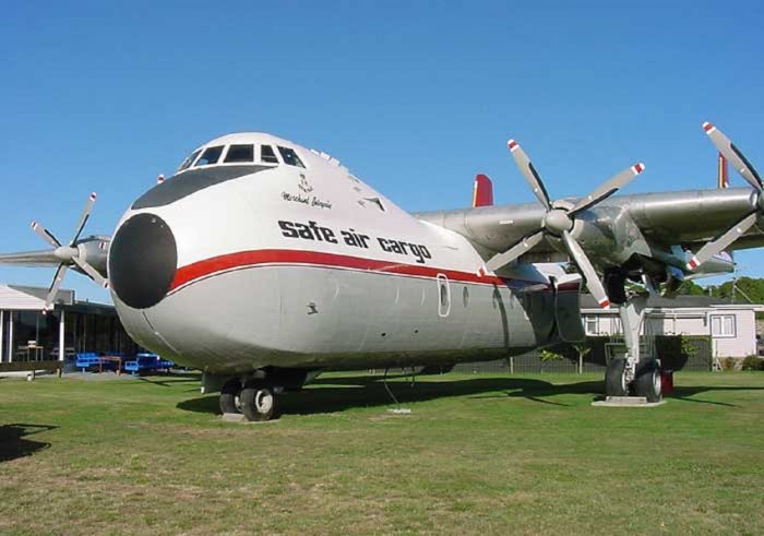 Argosy Safe Cargo Plane