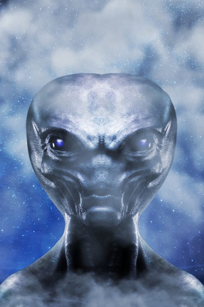 A perception of an alien being