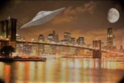 UFO Brooklyn Bridge