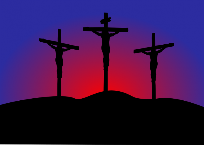 A depiction of the Crucifixion 