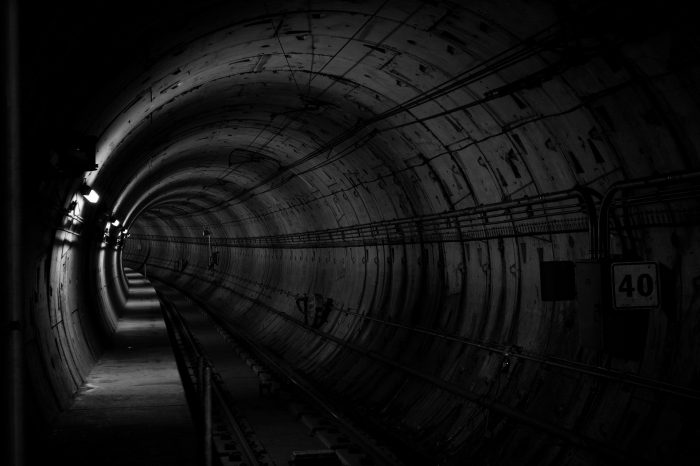 A depiction of a secret tunnel