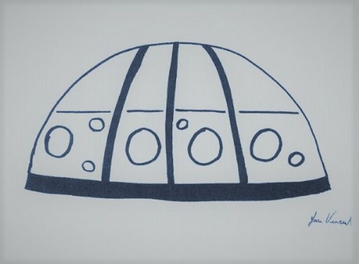 UFO Sketch Joan Vincent