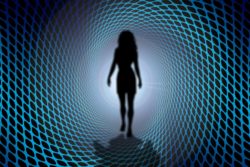 Woman In Portal