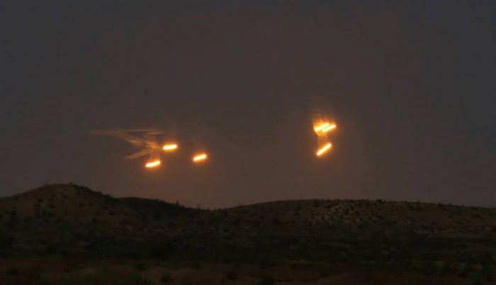 Strange lights over Phoenix (circa 2000s)