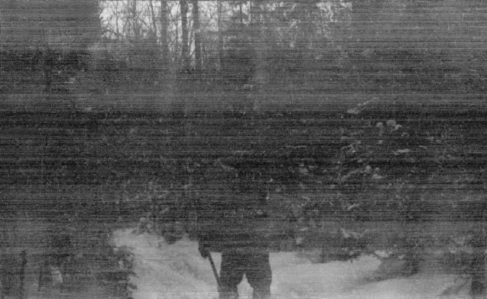 A fuzzy picture discovered on one of the hikers cameras