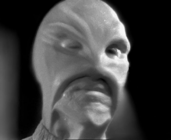 Bellero Episode depiction of a grey alien