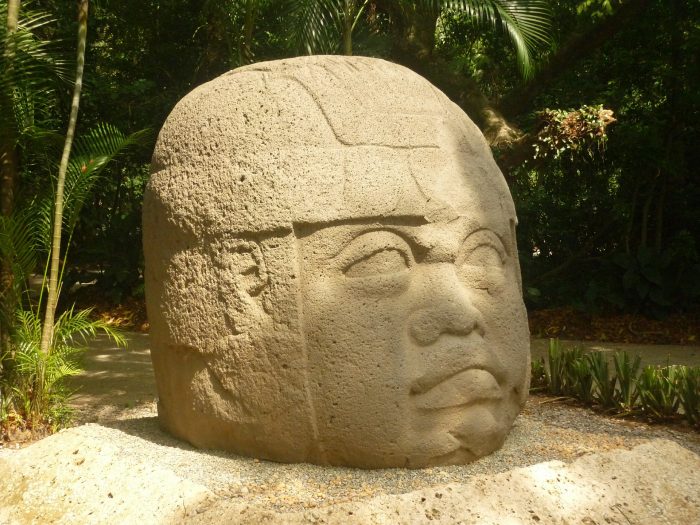 An Olmec Head