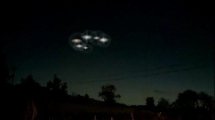 Artist's impression of the Poughkeepsie UFO