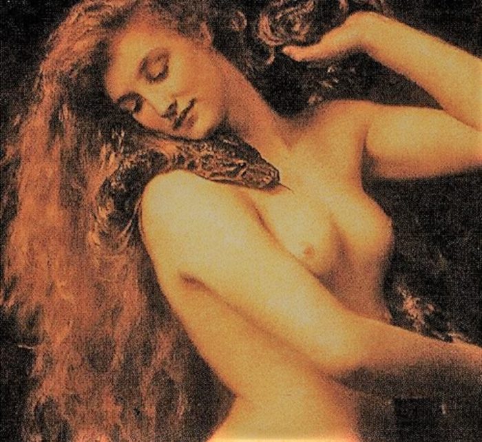 A depiction of the biblical Lilith