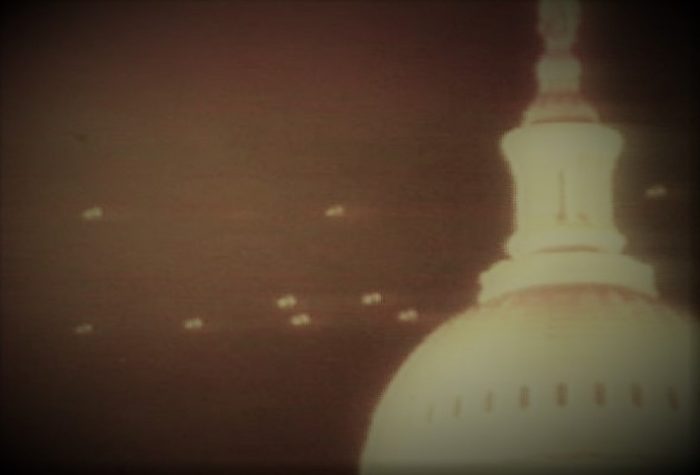 UFOs over the White House in 1952