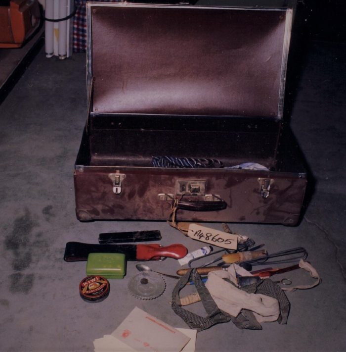 The suitcase of the Somerton Man