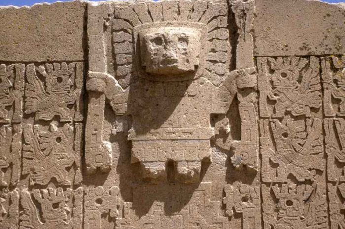 Depiction of Viracocha