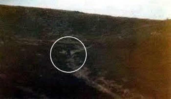 An apparent alien on the Ilkly Moor