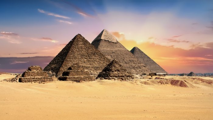 Picture of the Pyramids of Giza