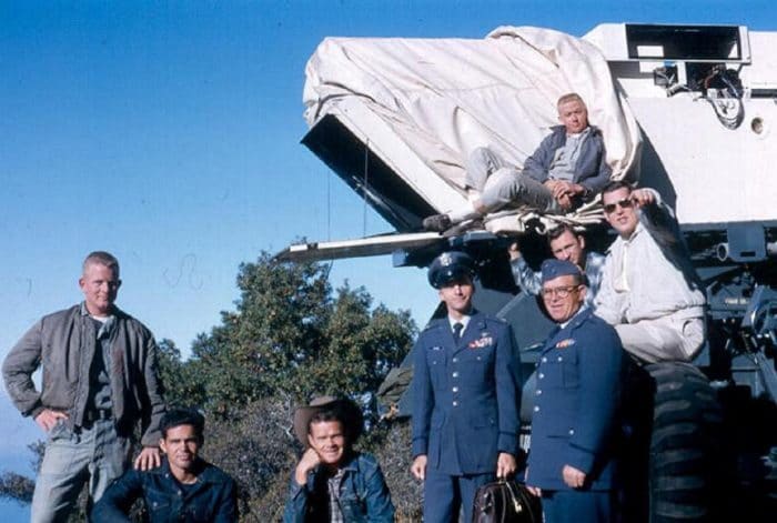 The team at the Big Sur sighting, September 1964