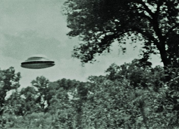 Does this picture show a real UFO?