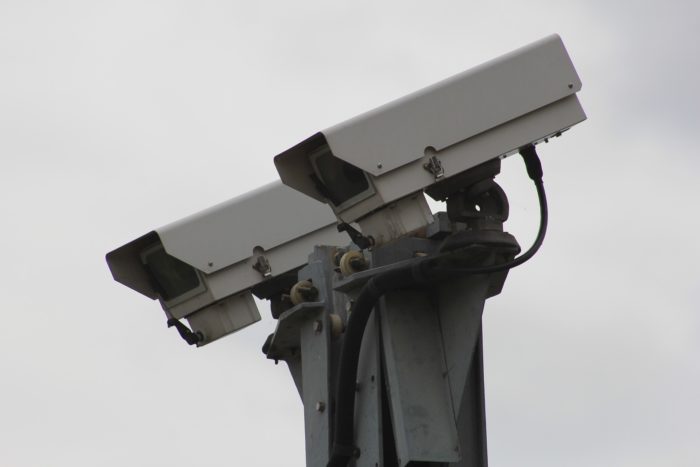 Two CCTV cameras