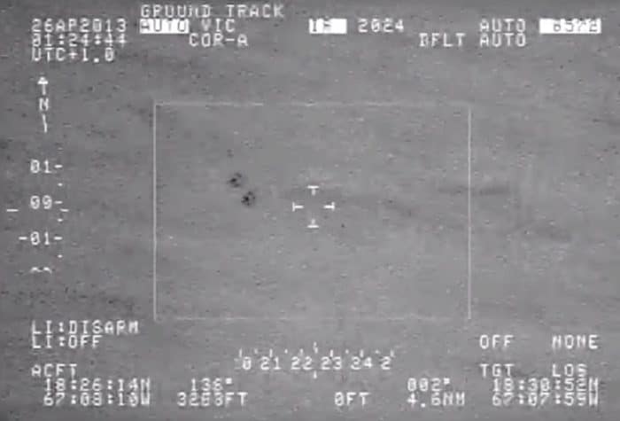 Does this military footage show a real UFO?