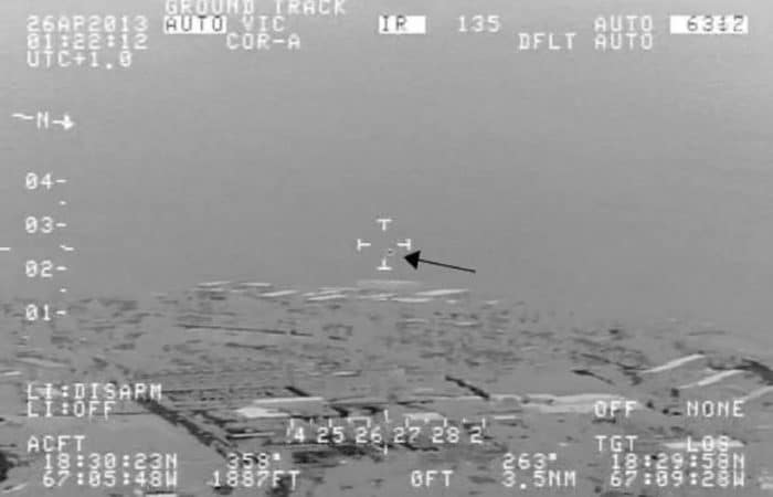 Does this military footage show a real UFO?