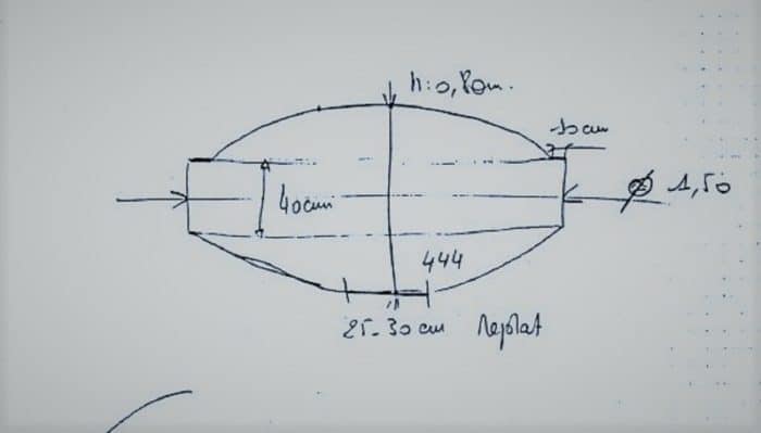 A sketch of what the witness saw