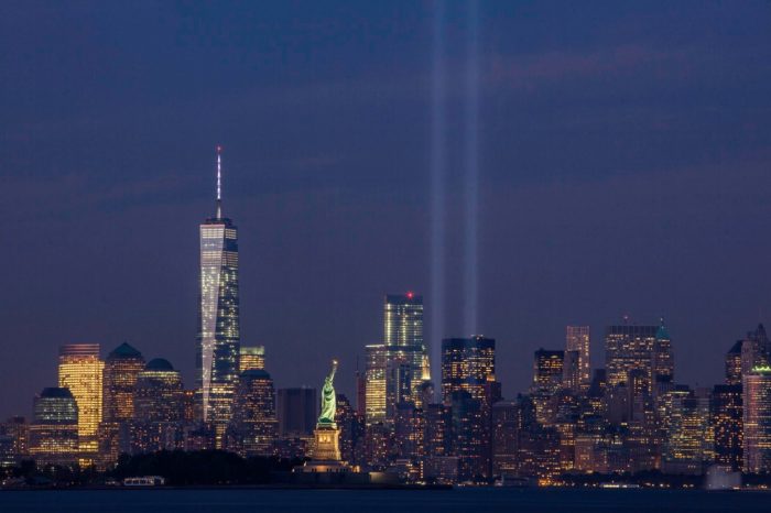 The Twin Towers site after the attacks