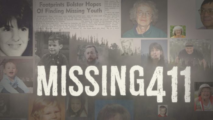 A newspaper clipping of the Missing 411