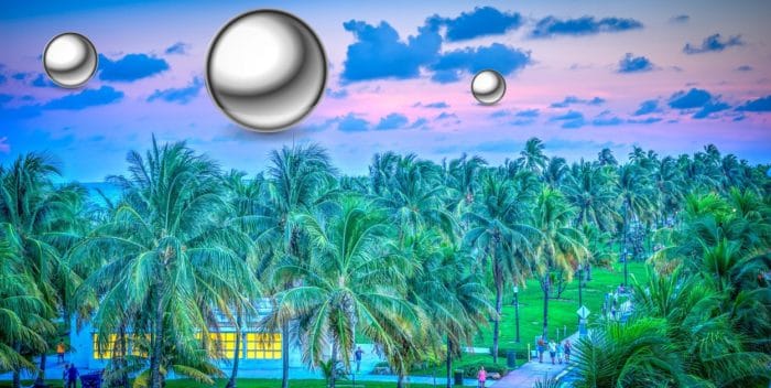 A depiction of strange orbs of Florida