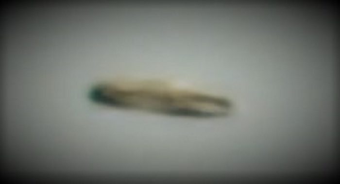 A picture claiming to show a UFO