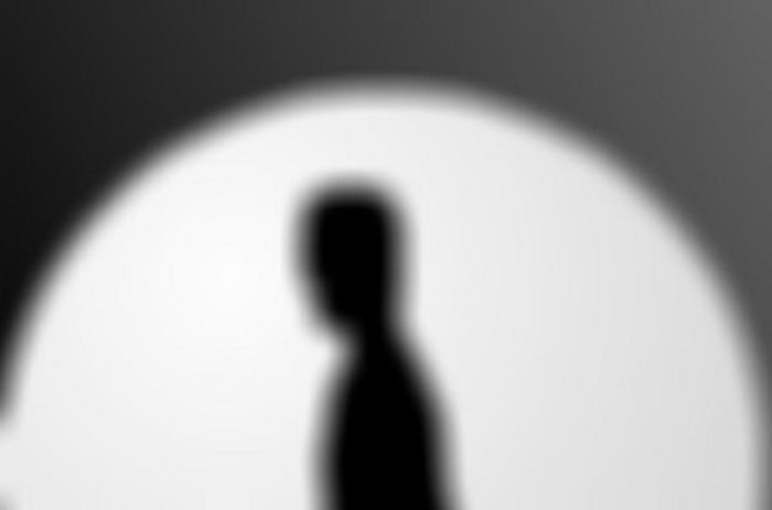 An image of a shadowy figure 