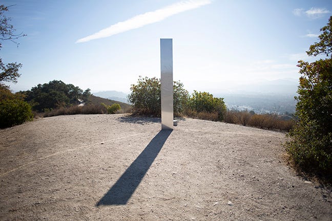 The monolith in California 