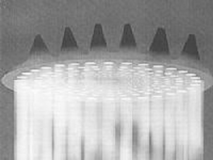 A depiction of the UFO by the witness